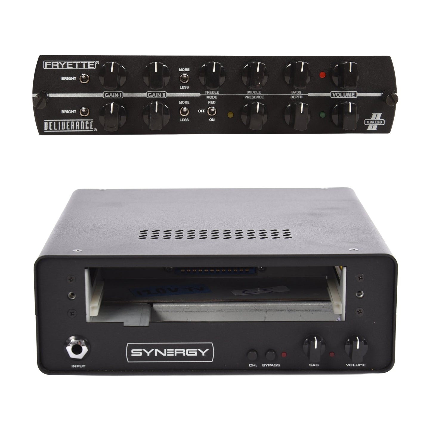 Synergy SYN-1 Table Top Preamp Module Dock and Synergy Fryette Deliverance Tube Preamp Module Bundle