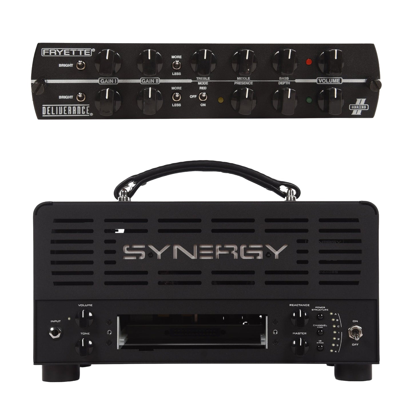 Synergy SYN-20IR 20w 3-Channel Preamp Module Platform Amp Head and Fryette Deliverance Tube Preamp Bundle