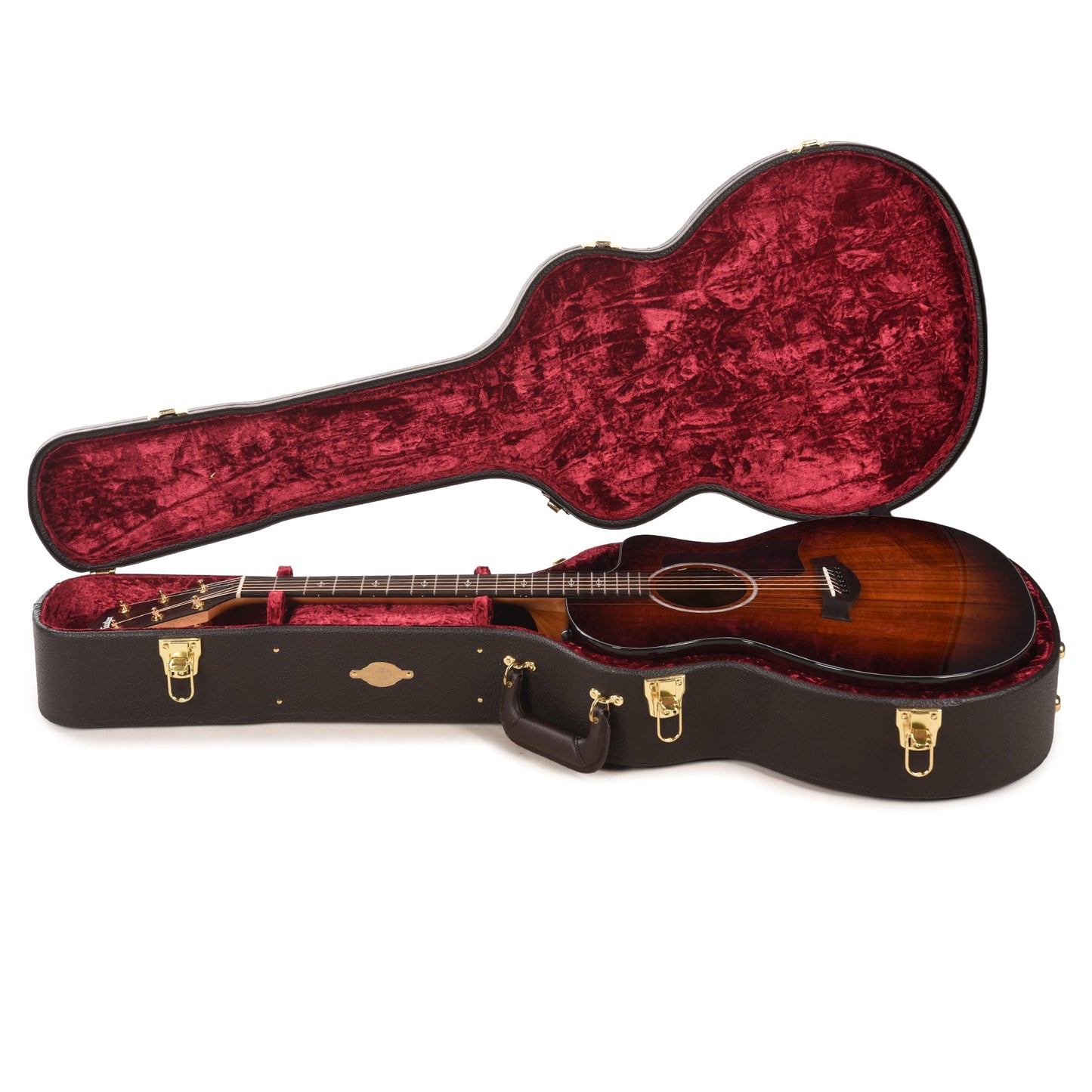 Taylor 224ce-K DLX Grand Auditorium Hawaiian Koa Shaded Edgburst ES2