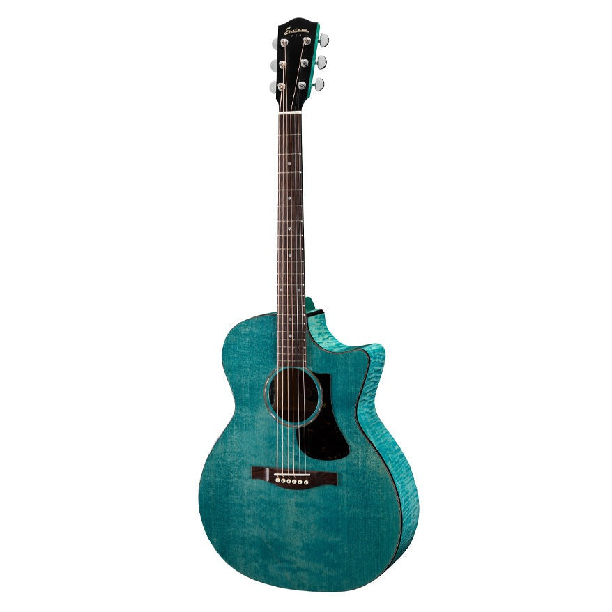 Eastman PCH3-GACE Sitka/Maple Grand Auditorium Faded Blue