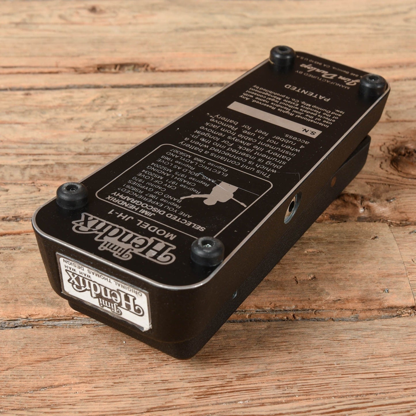Dunlop JH-1 Jimi Hendrix Wah
