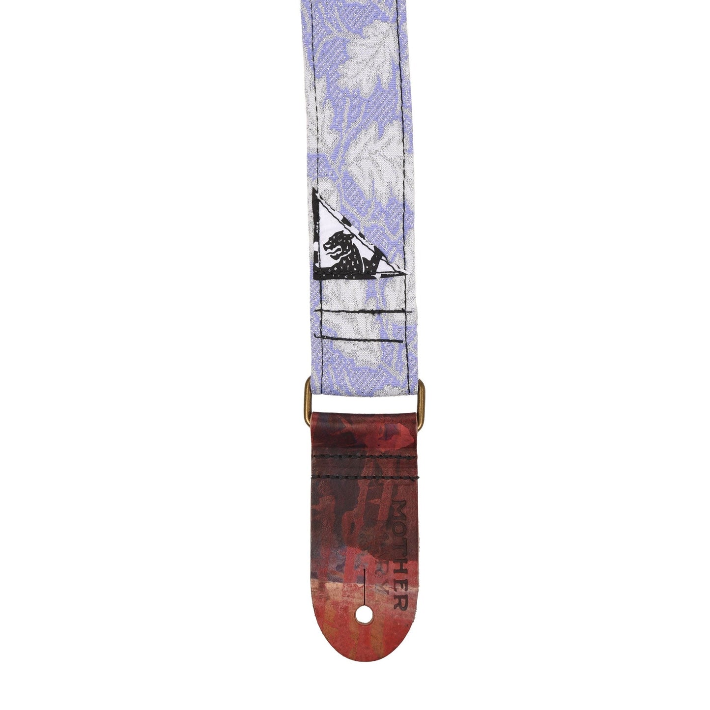 Mother Mary "Lavender Leaf" Guitar Strap