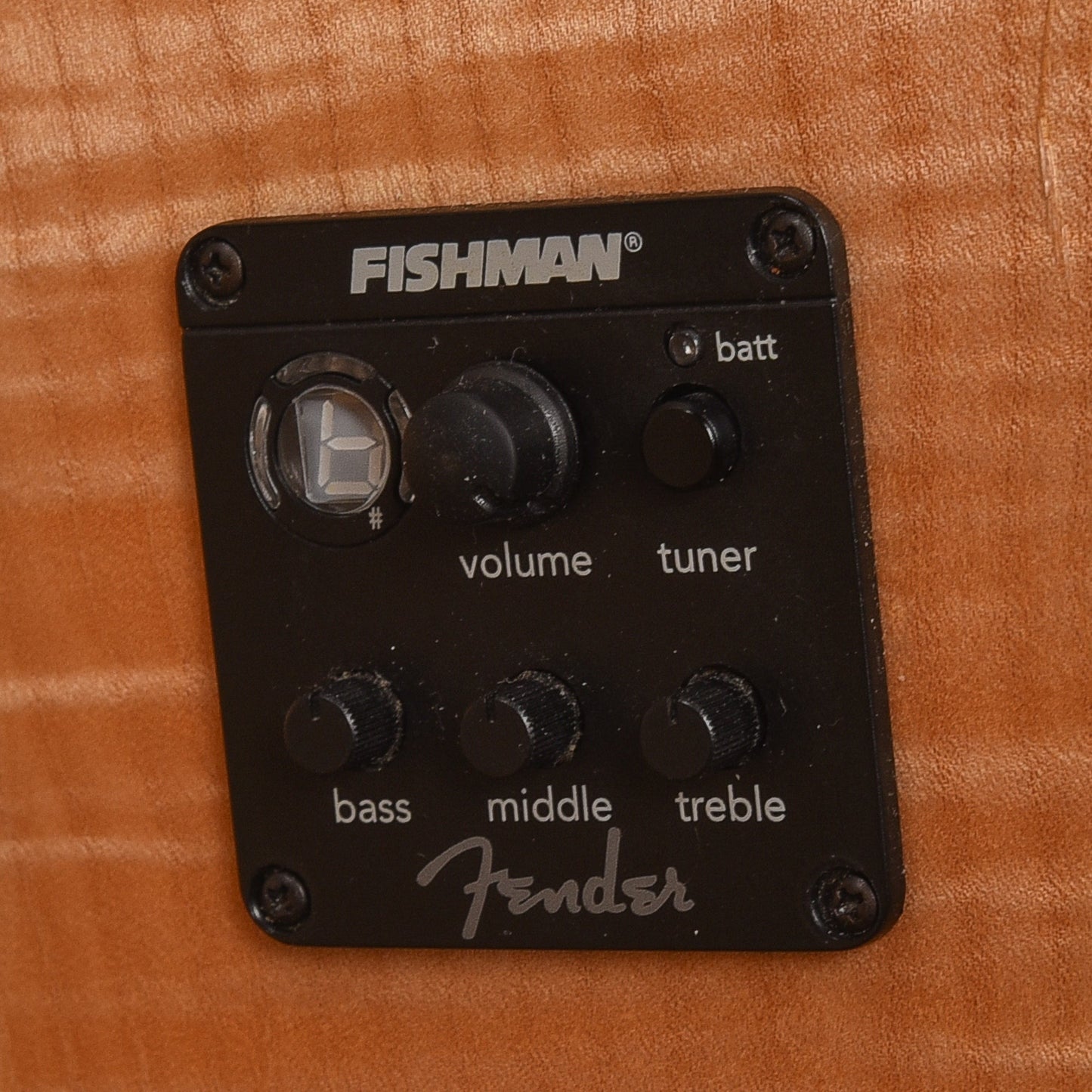 Fender T-Bucket 400CE Flame Natural 2014