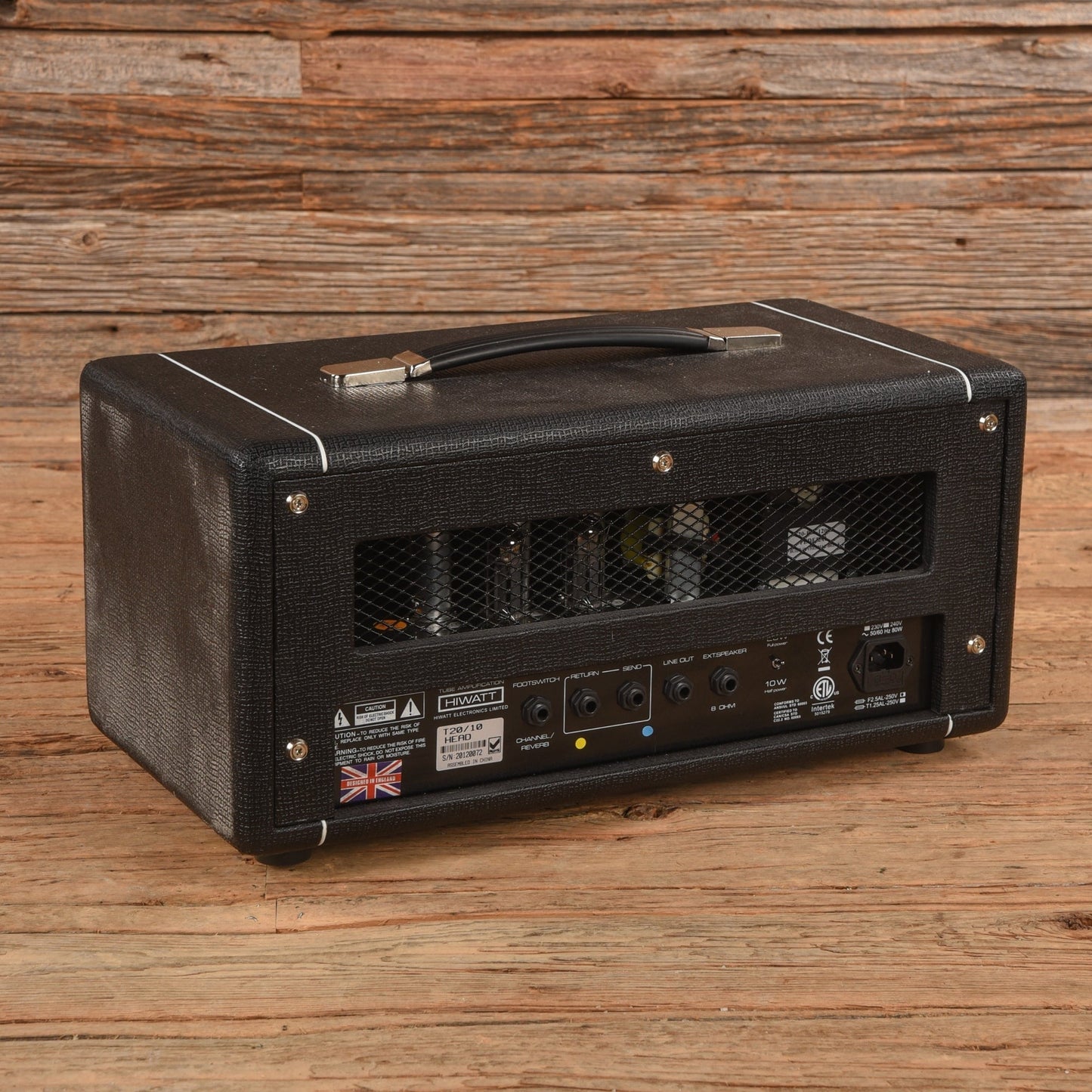 Hiwatt T20/10 Mk III 20-Watt Guitar Amp Head