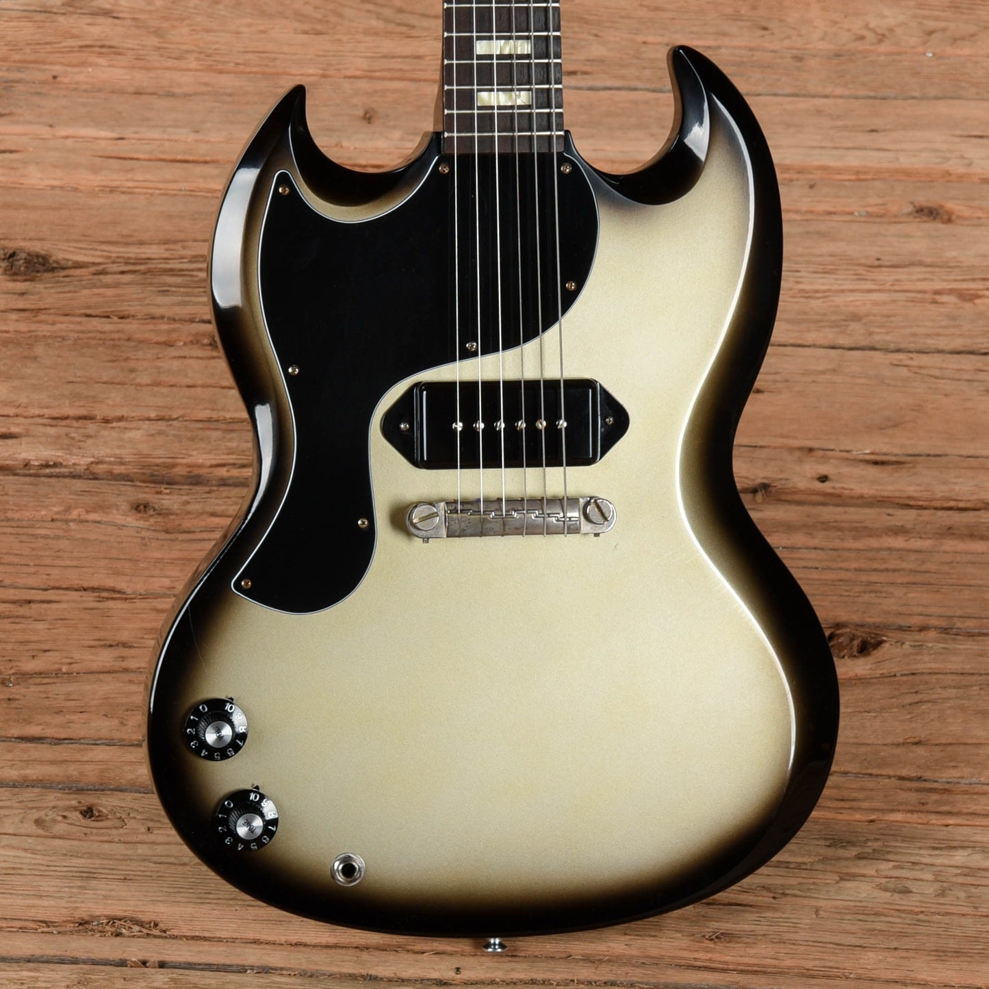 Gibson Custom '63 SG Junior Silverburst 2025