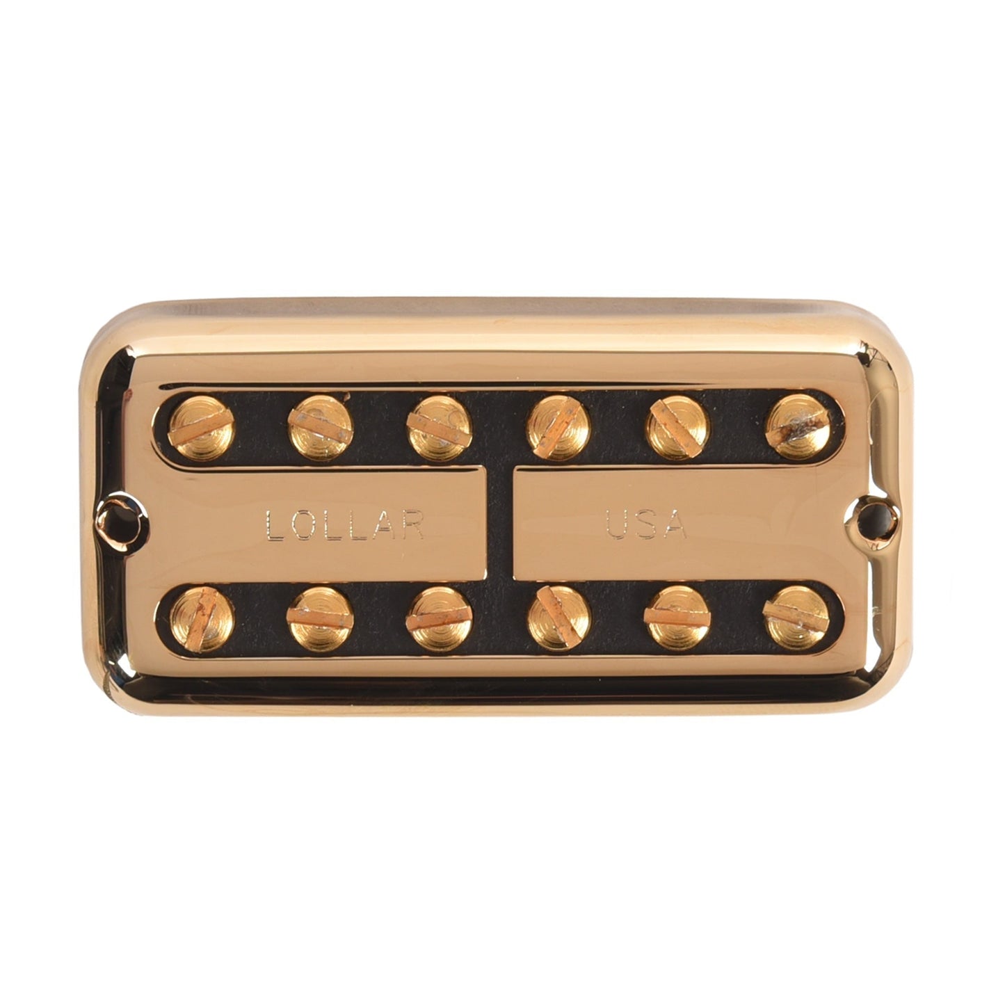 Lollar Lollartron Traditional Mod Neck Pickup Gold w/Mount Option A