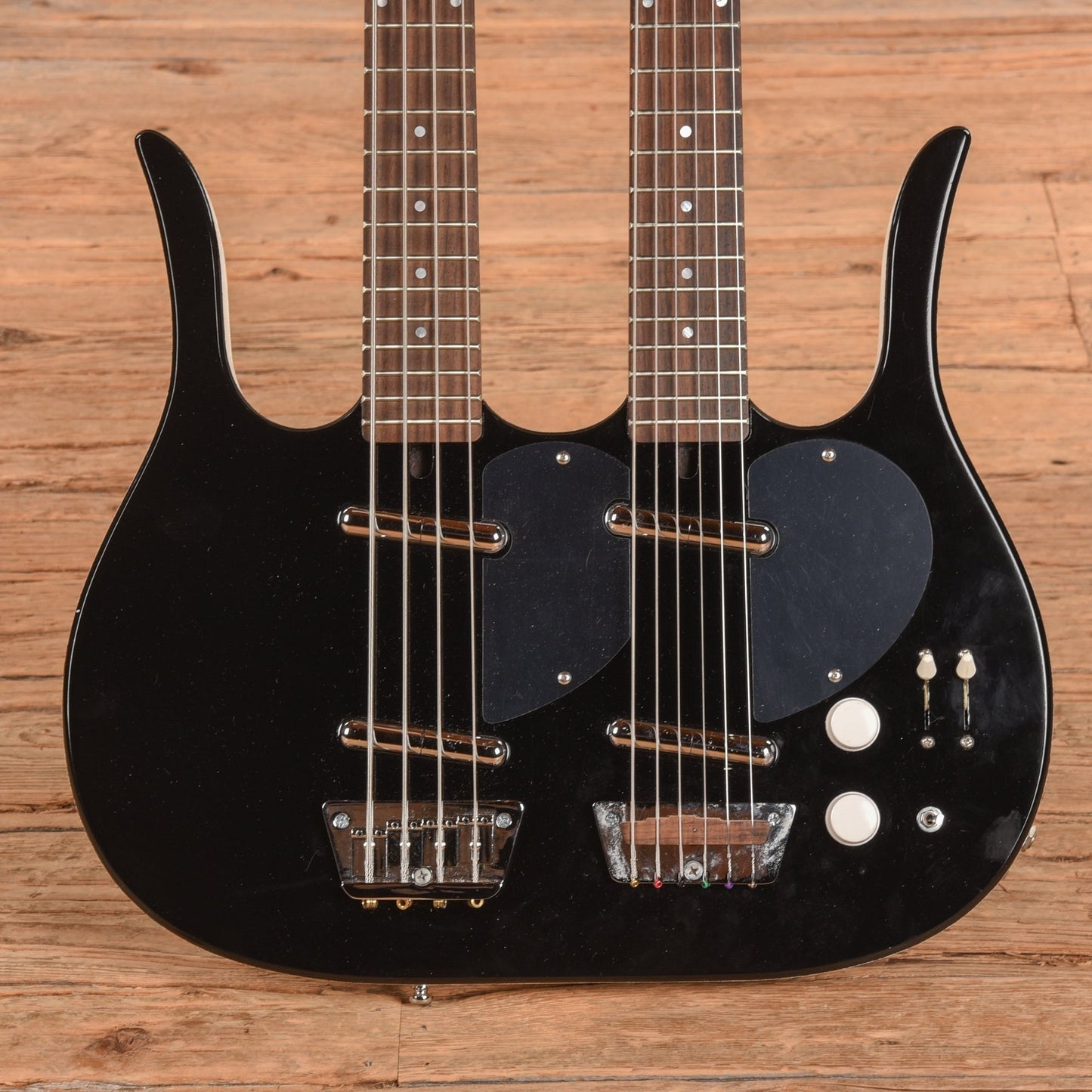 Jerry Jones Neptune Double Neck Black