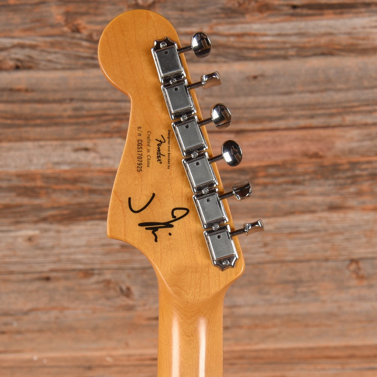 Squier J Mascis Jazzmaster Vintage White 2017