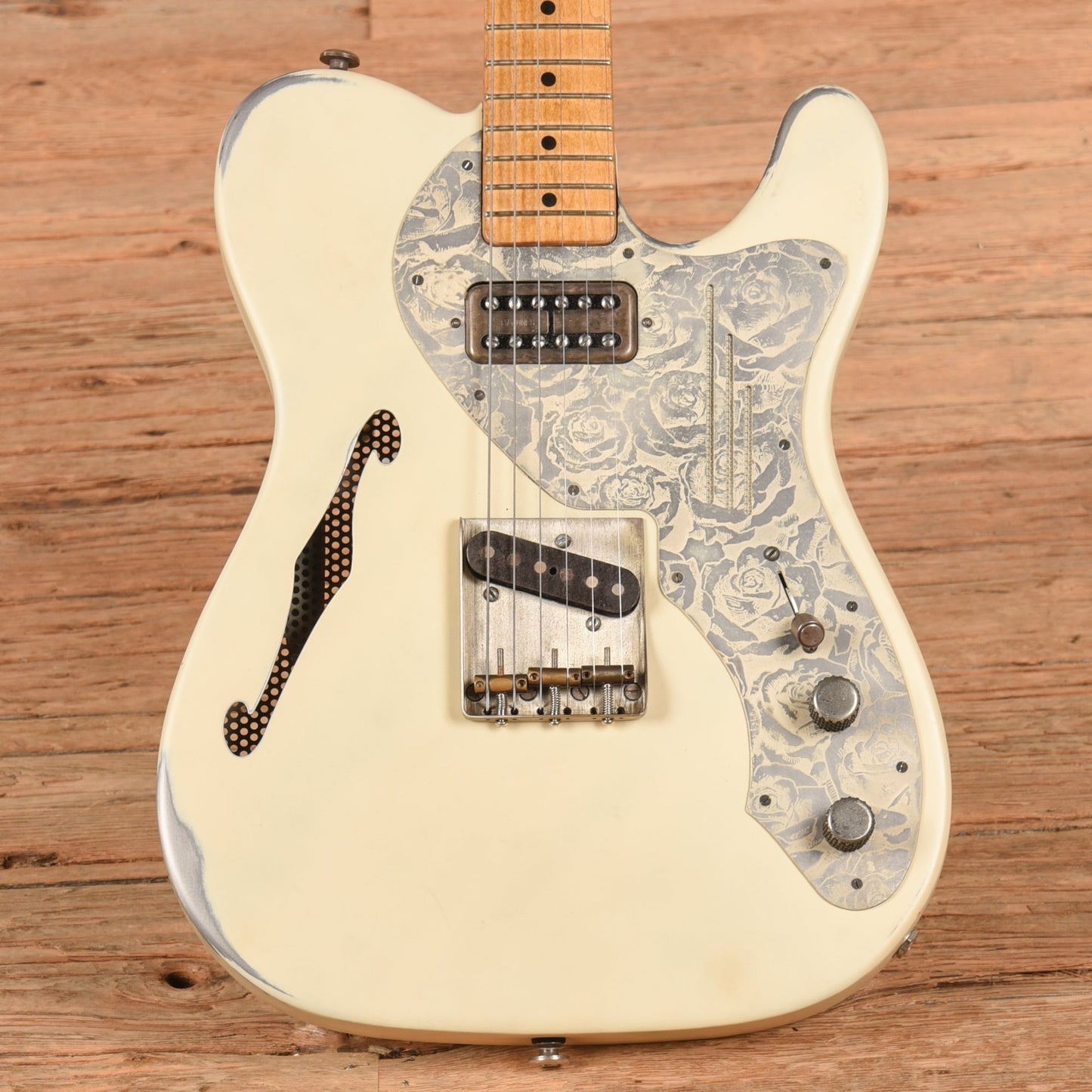 James Trussart Steelcaster Deluxe White 2015