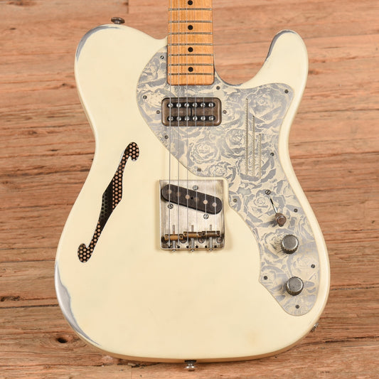 James Trussart Steelcaster Deluxe White 2015