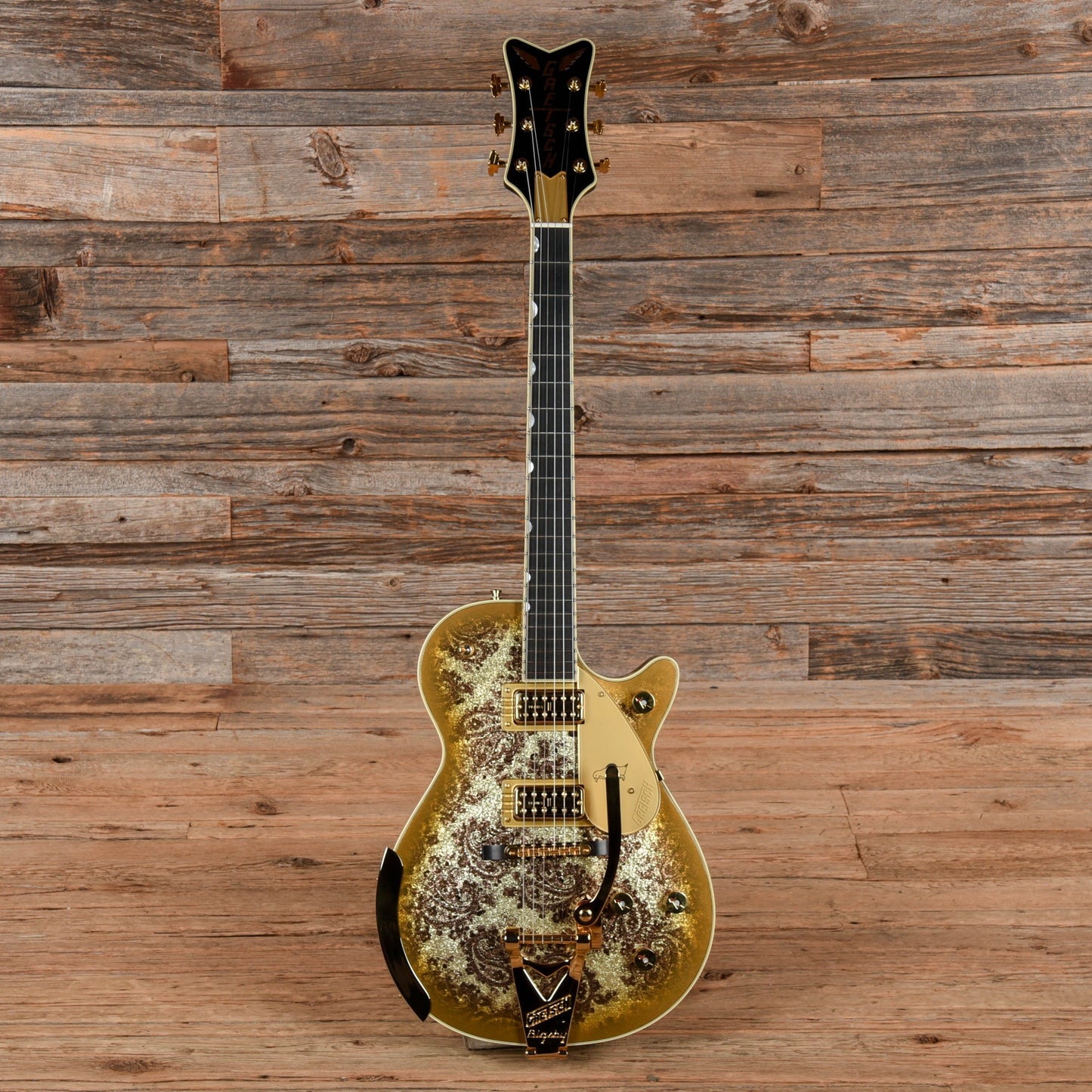 Gretsch G6134TG Gold Paisley Burst 2024