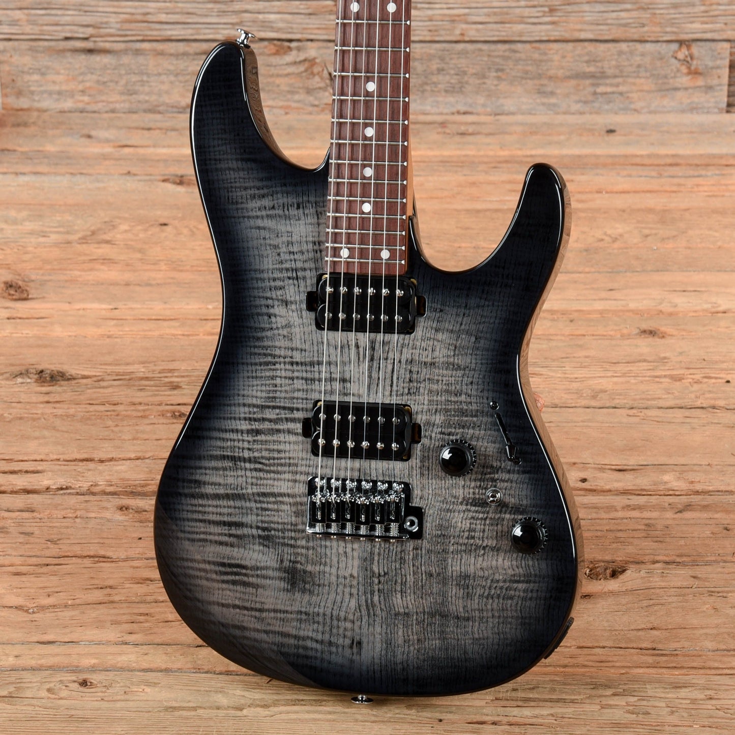 Ibanez AZ24S1F Standard Transparent Black 2025