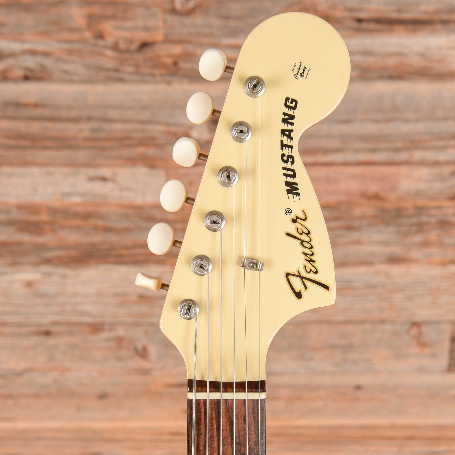 Fender MG-73 Mustang Reissue MIJ Olympic White 2012