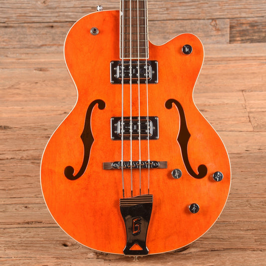 Gretsch G5123B Electromatic Hollow Body Bass Orange Stain 2010