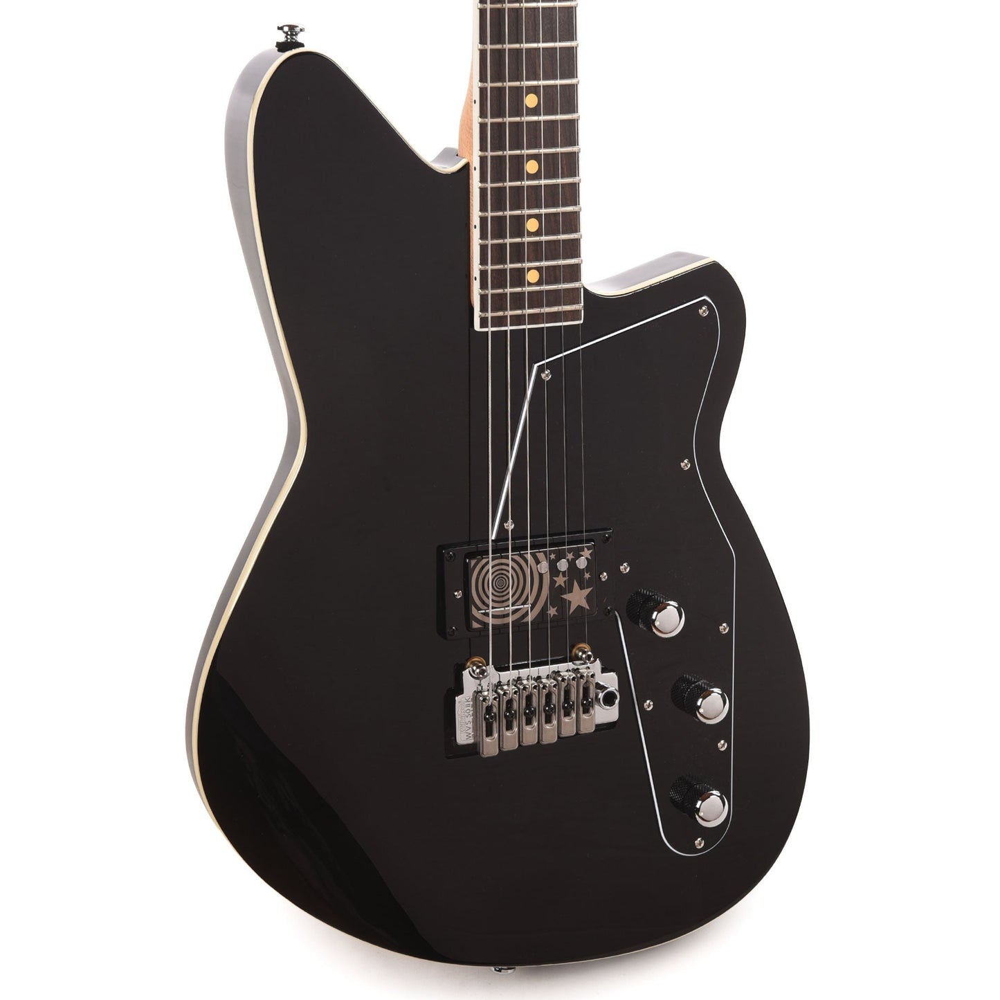 Reverend Ken's Special Midnight Black Electric Guitar