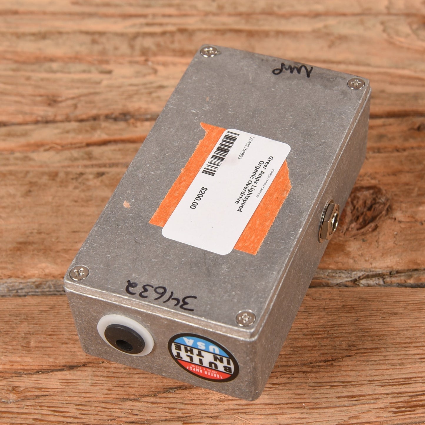 Greer Amps Lightspeed Organic Overdrive