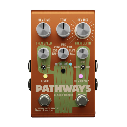 Source Audio SA281 Pathways Reverb & Tremolo Pedal