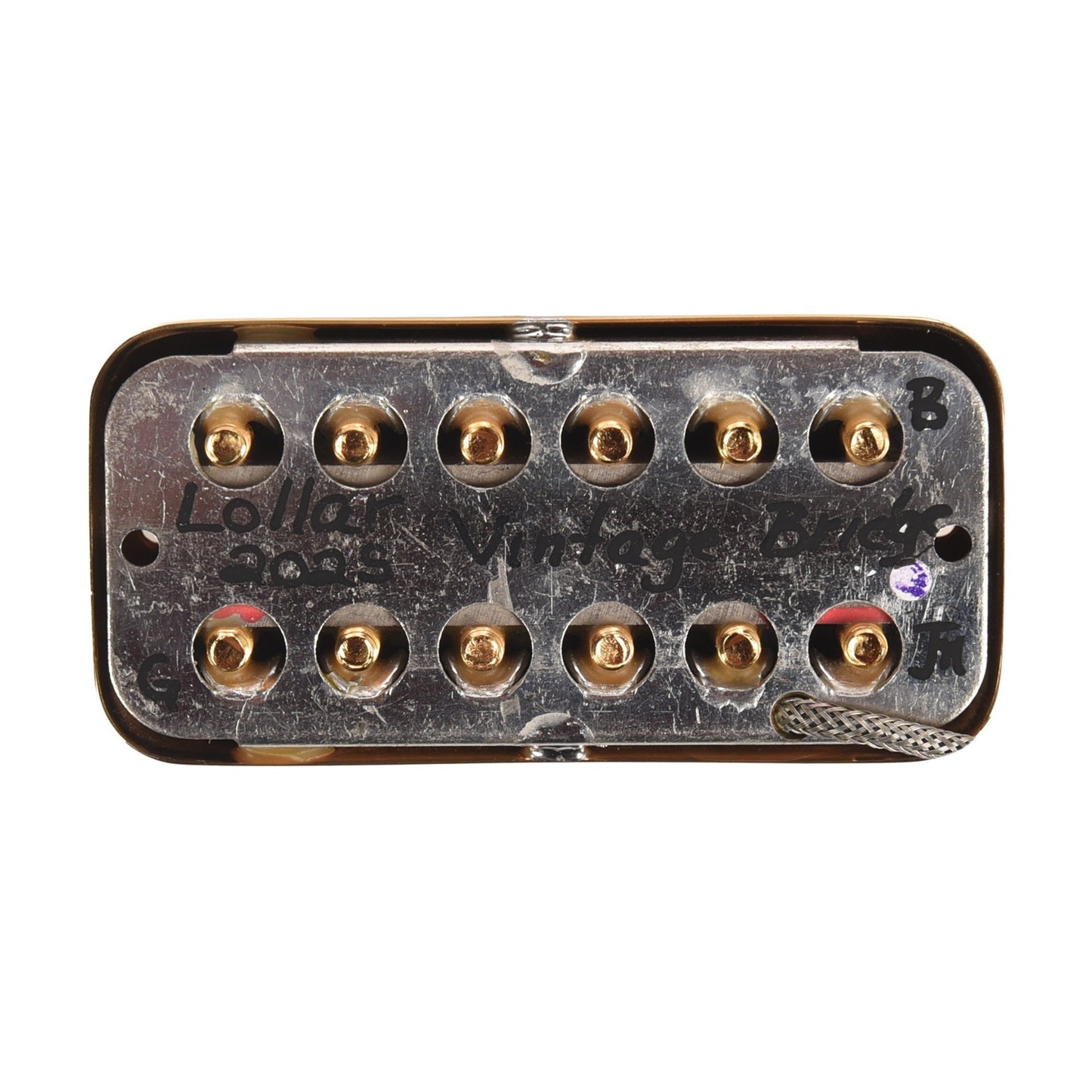 Lollar Lollartron Traditional Vintage Bridge Pickup Gold w/Mount Option B