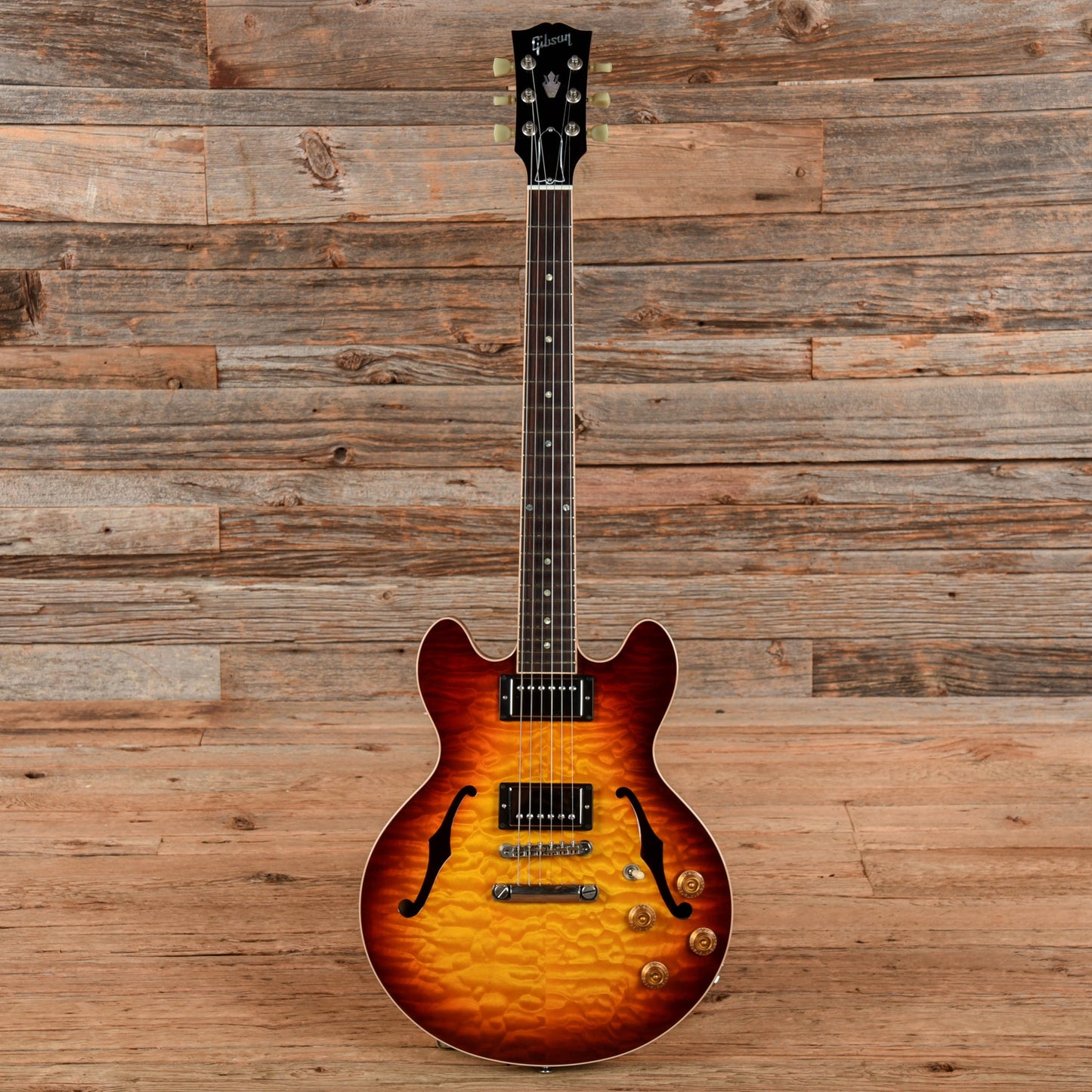 Gibson Custom Shop CS-336 Quilt Sunburst 2014