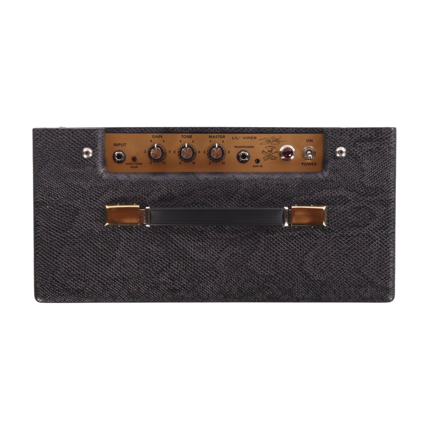 Magnatone Lil' Viper 8w 1x18 Combo Amp Purple Python