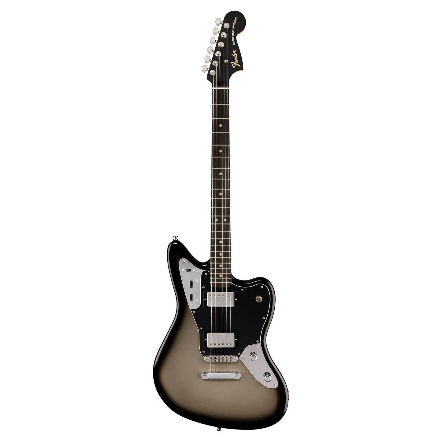 Fender Limited Edition Player Fusion Jaguar Baritone Silverburst