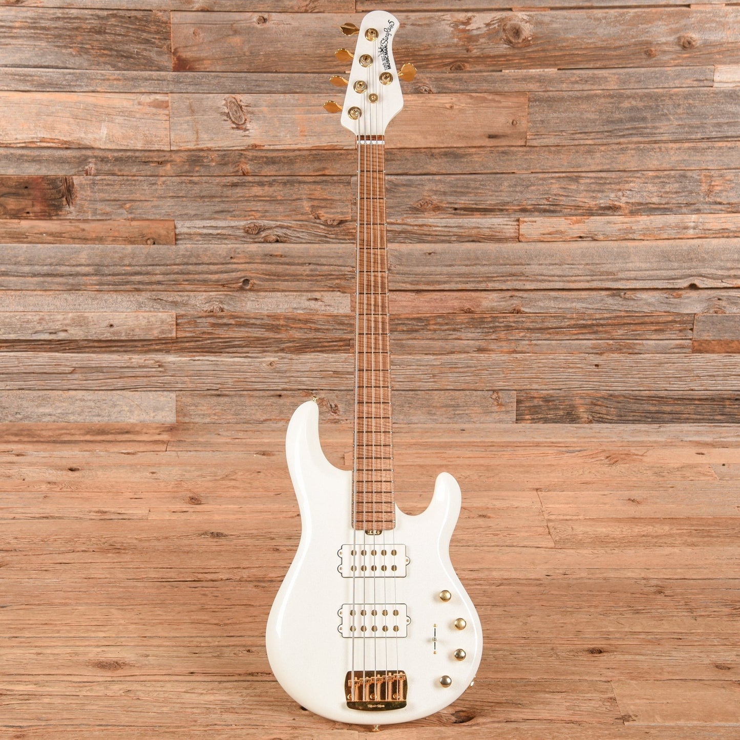 Music Man BFR StingRay Special 5 HH Crescendo White Sparkle 2022
