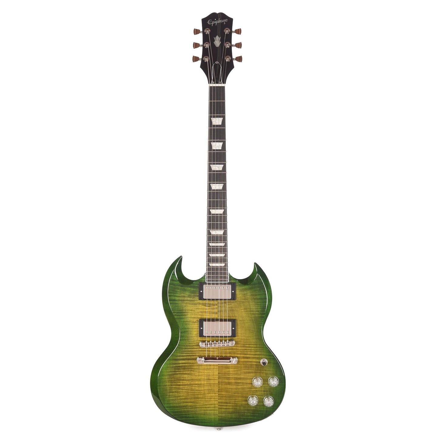 Epiphone Inspired by Gibson Modern SG Modern Figured Iguana Burst