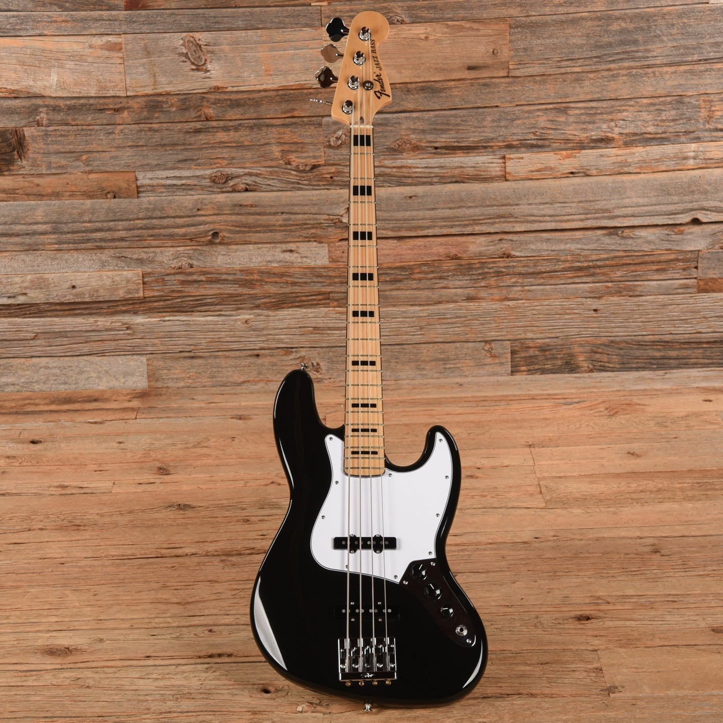 Fender MIM Geddy Lee Jazz Bass Black 2025