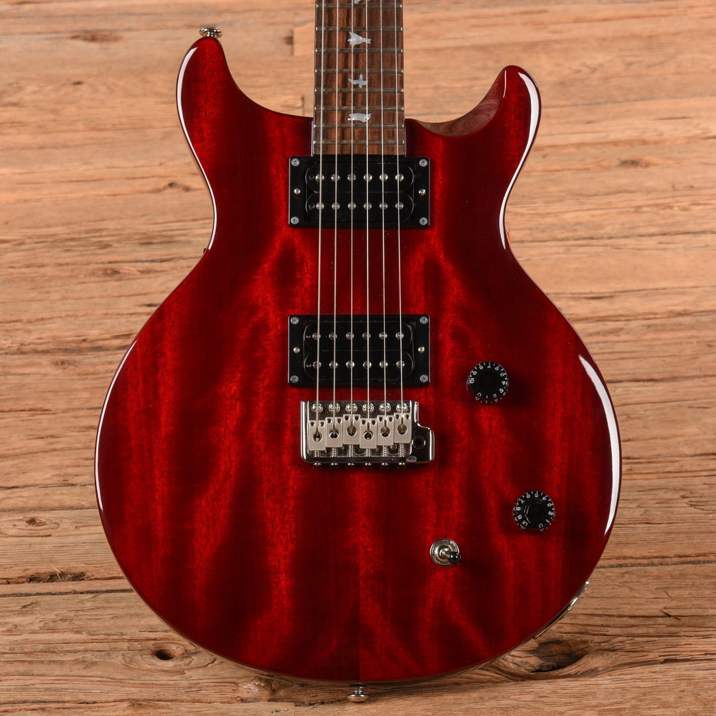 PRS SE Santana Scarlet Red