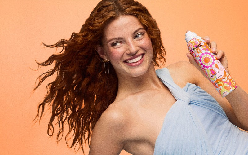 amika x Ellis Brooklyn | limited-edition perk up GUAVA GRANITA dry shampoo