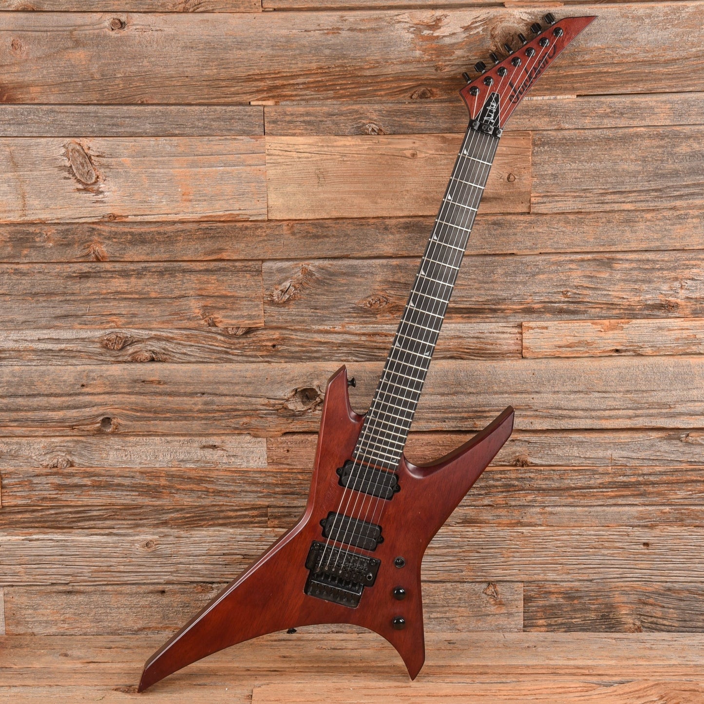 Jackson Dave Davidson Signature Warrior WR7 MAH Walnut Stain 2022