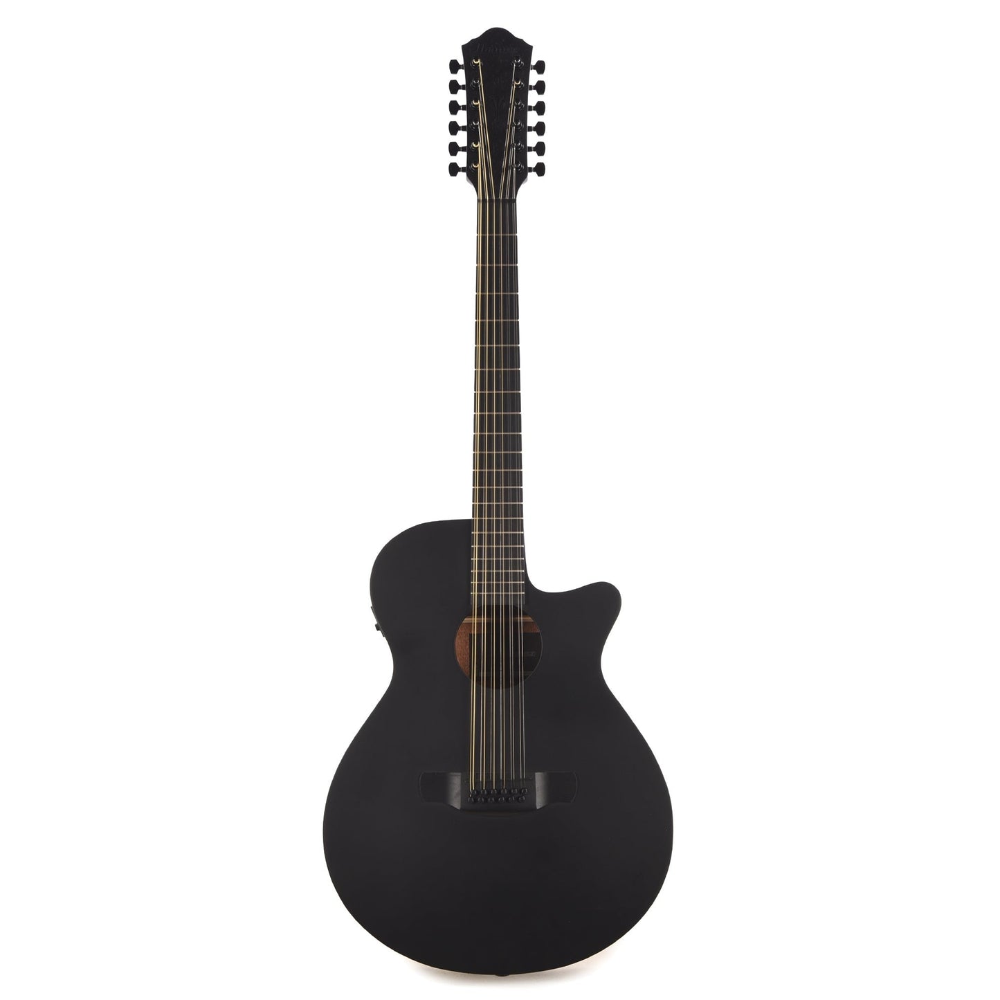 Ibanez AEG1221BOT AEG 12-String Acoustic-Electric Guitar Black Out