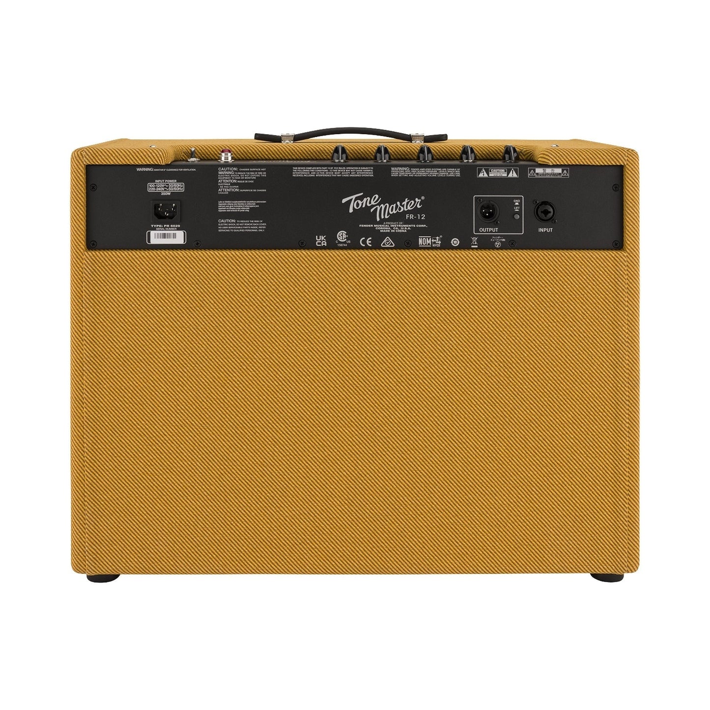 Fender Tone Master FR-12 1x12 Powered Speaker Cabinet Tweed