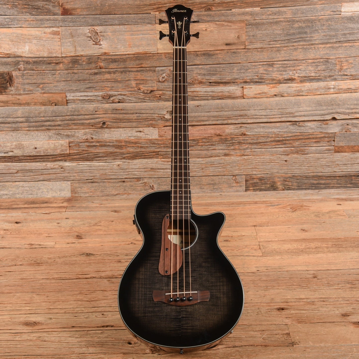 Ibanez AEGB25E-TKH Transparent Black Burst