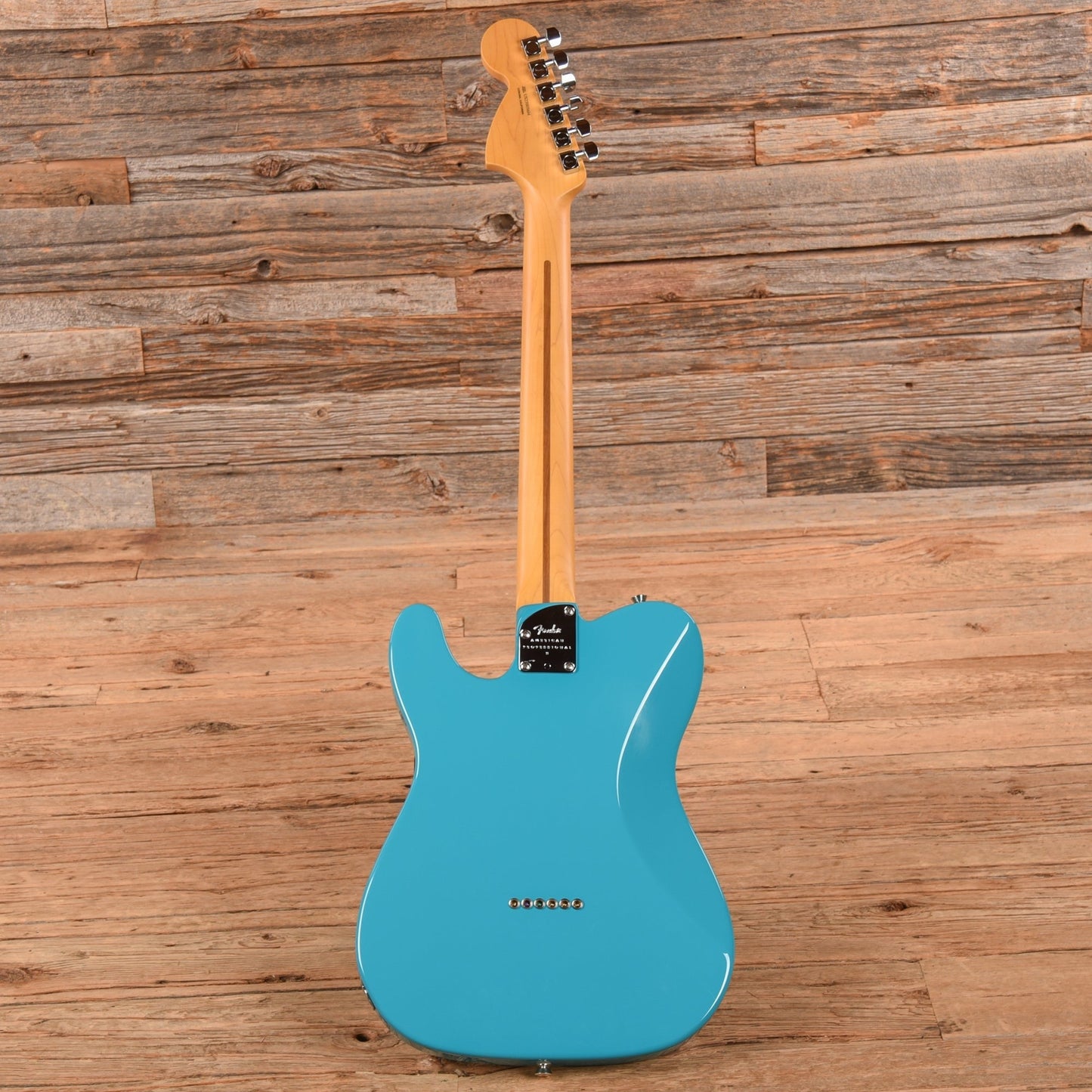 Fender American Professional II Telecaster Deluxe Miami Blue 2023