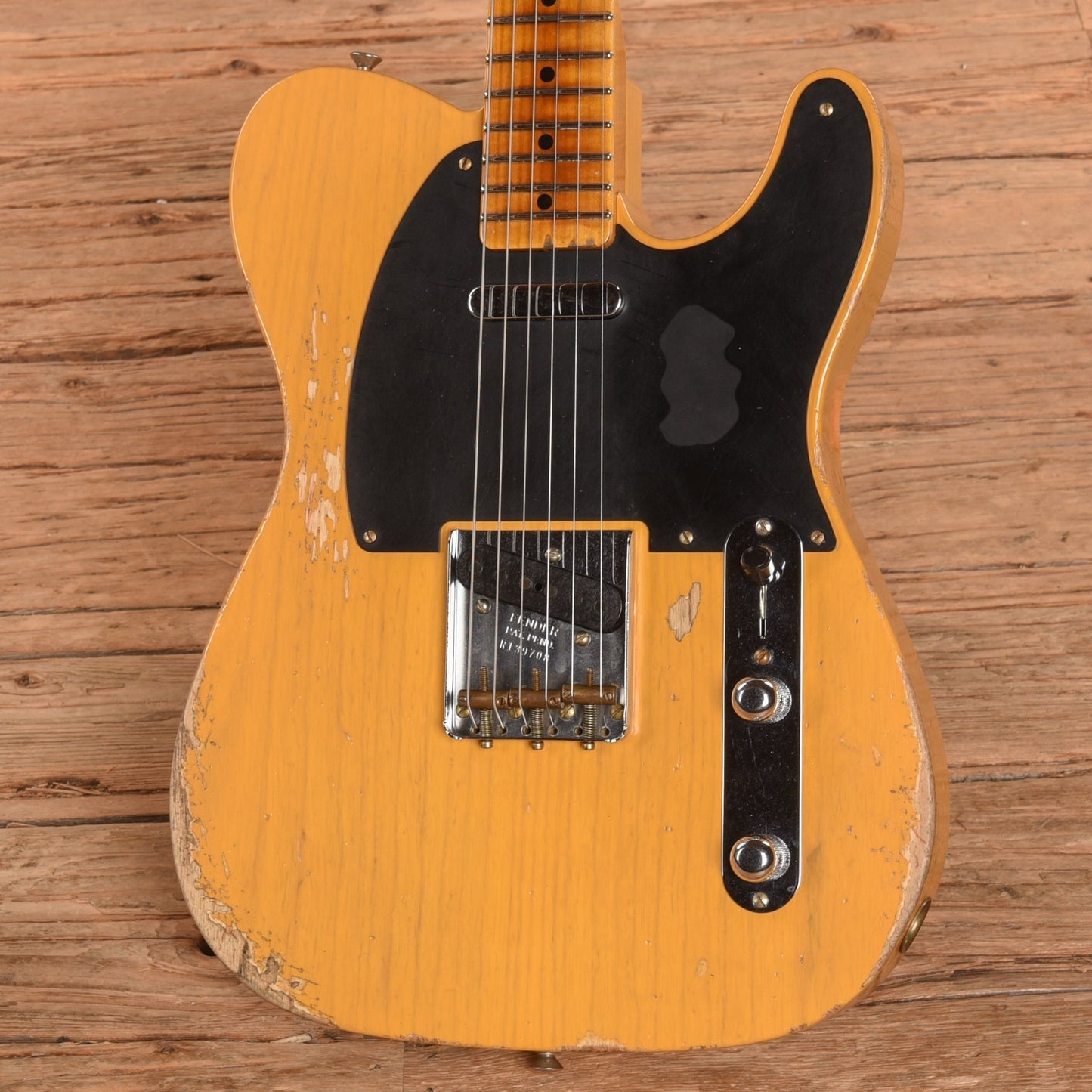 Fender Custom Shop '52 Telecaster Heavy Relic Butterscotch Blonde