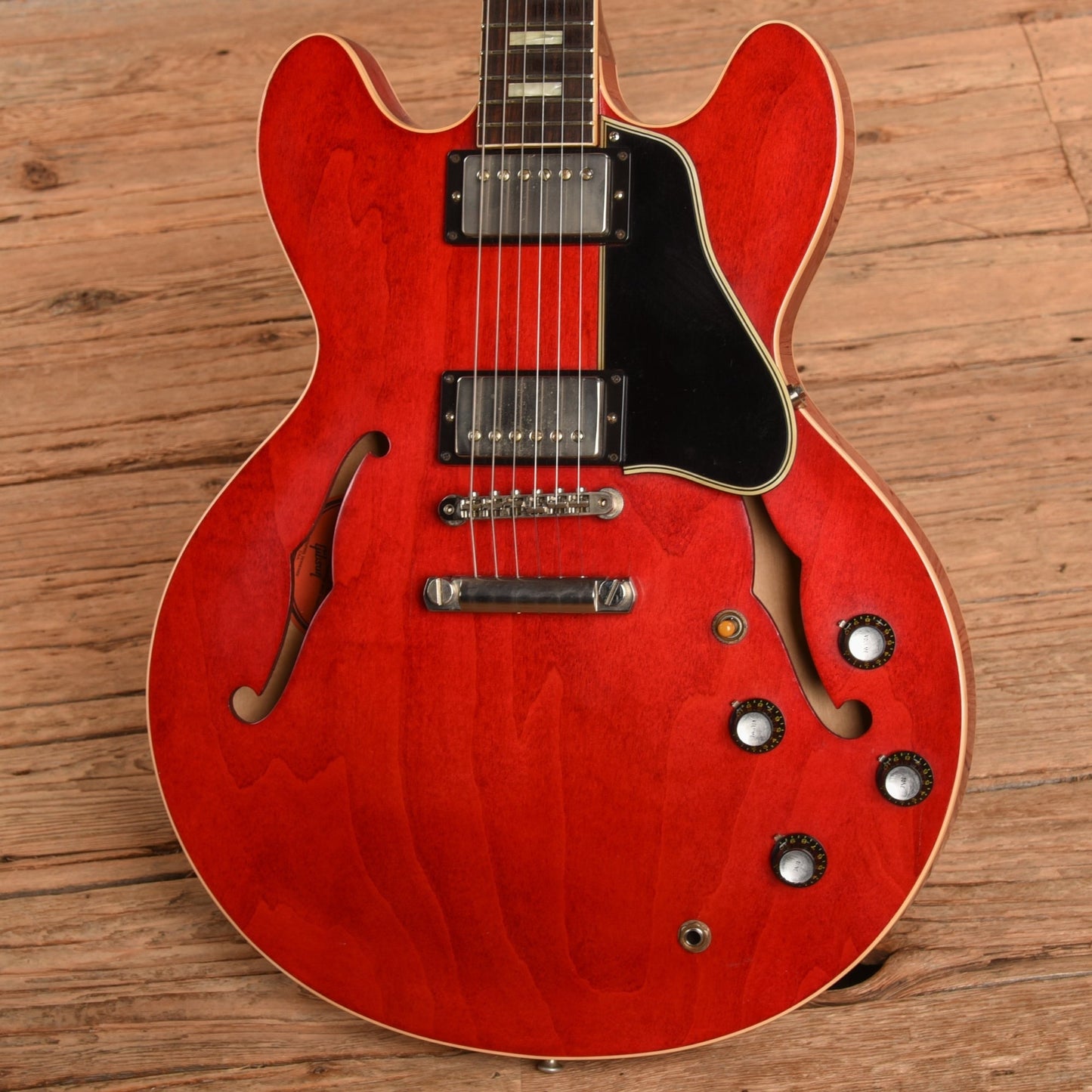 Gibson Memphis '63 ES-335 Block Faded Cherry