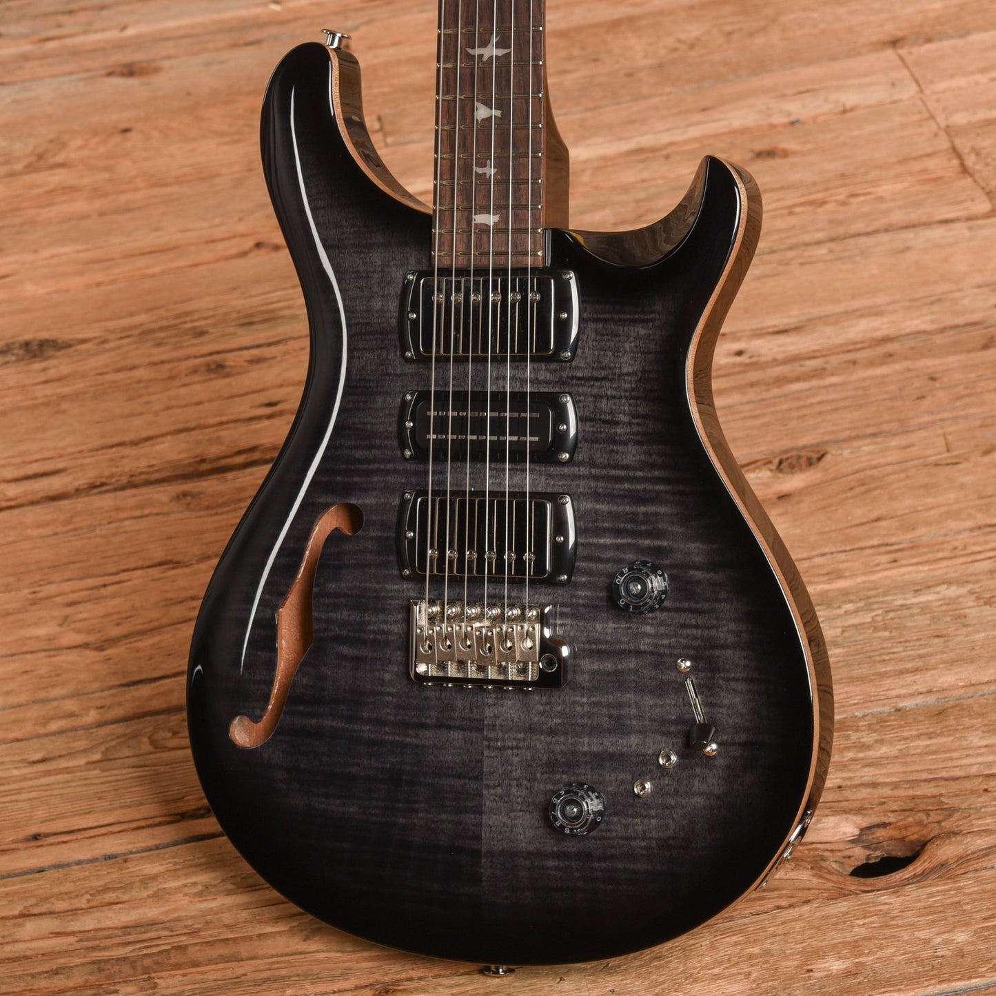 PRS SE Special Semi-Hollow Charcoal Burst 2025