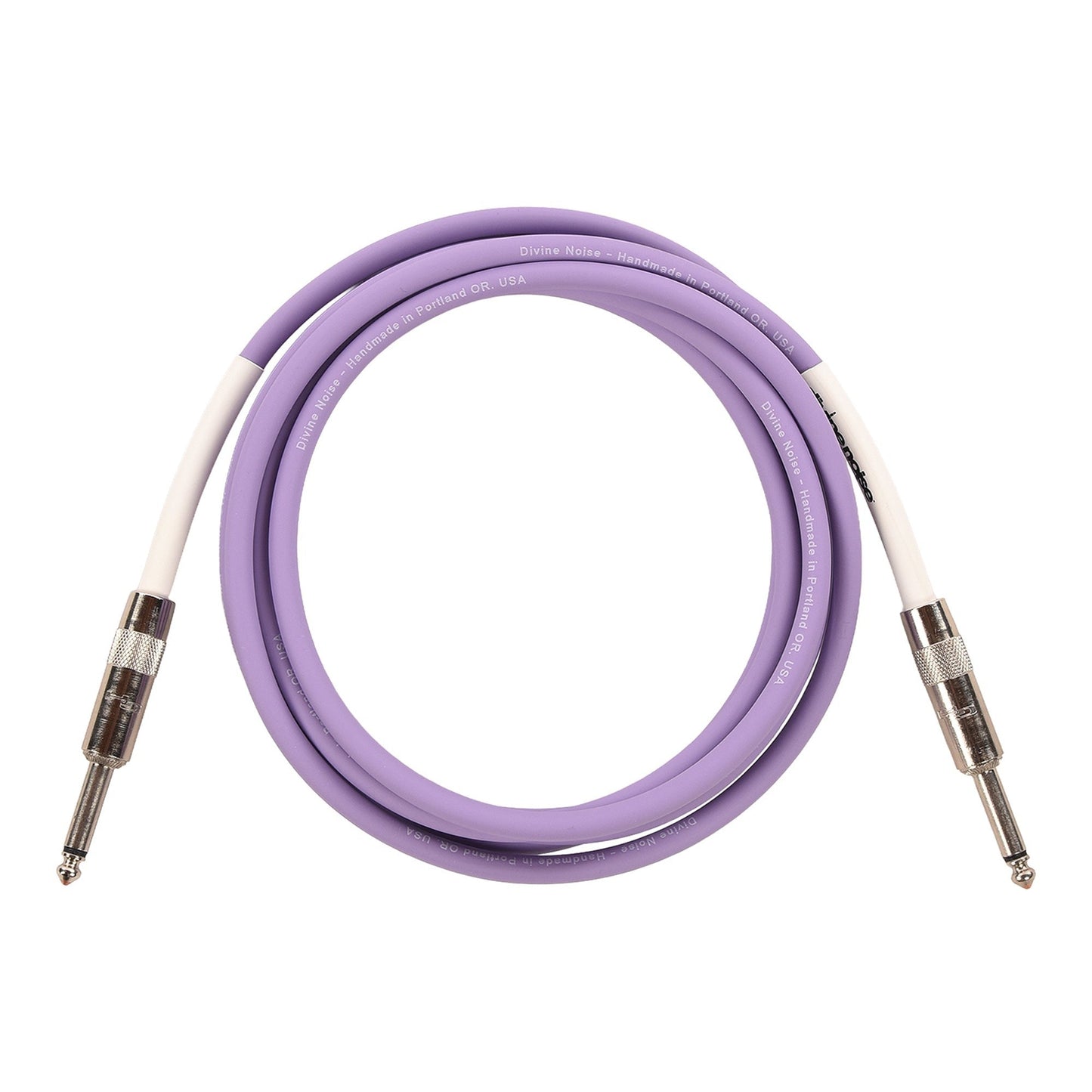 Divine Noise Instrument Cable 10' Straight/Straight Lavender Haze