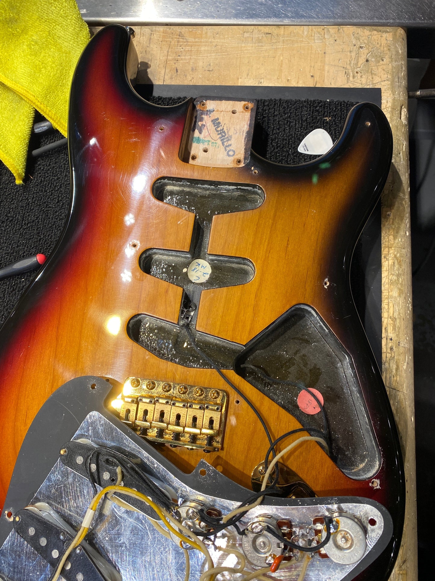 Fender Stevie Ray Vaughan Stratocaster Sunburst