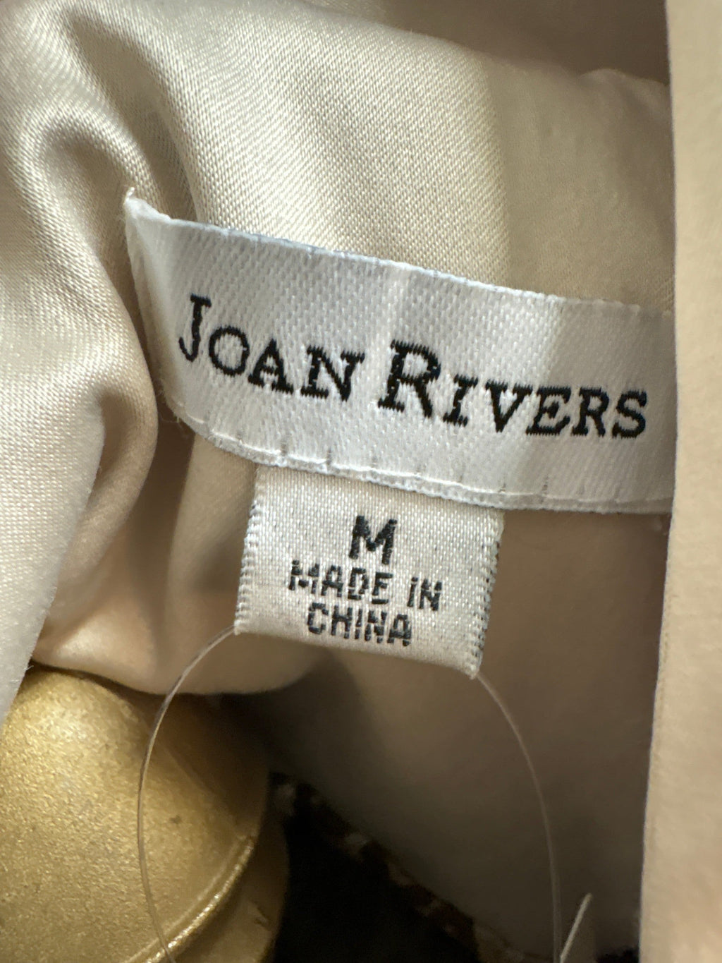 Joan Rivers Tan Trench Coat, M