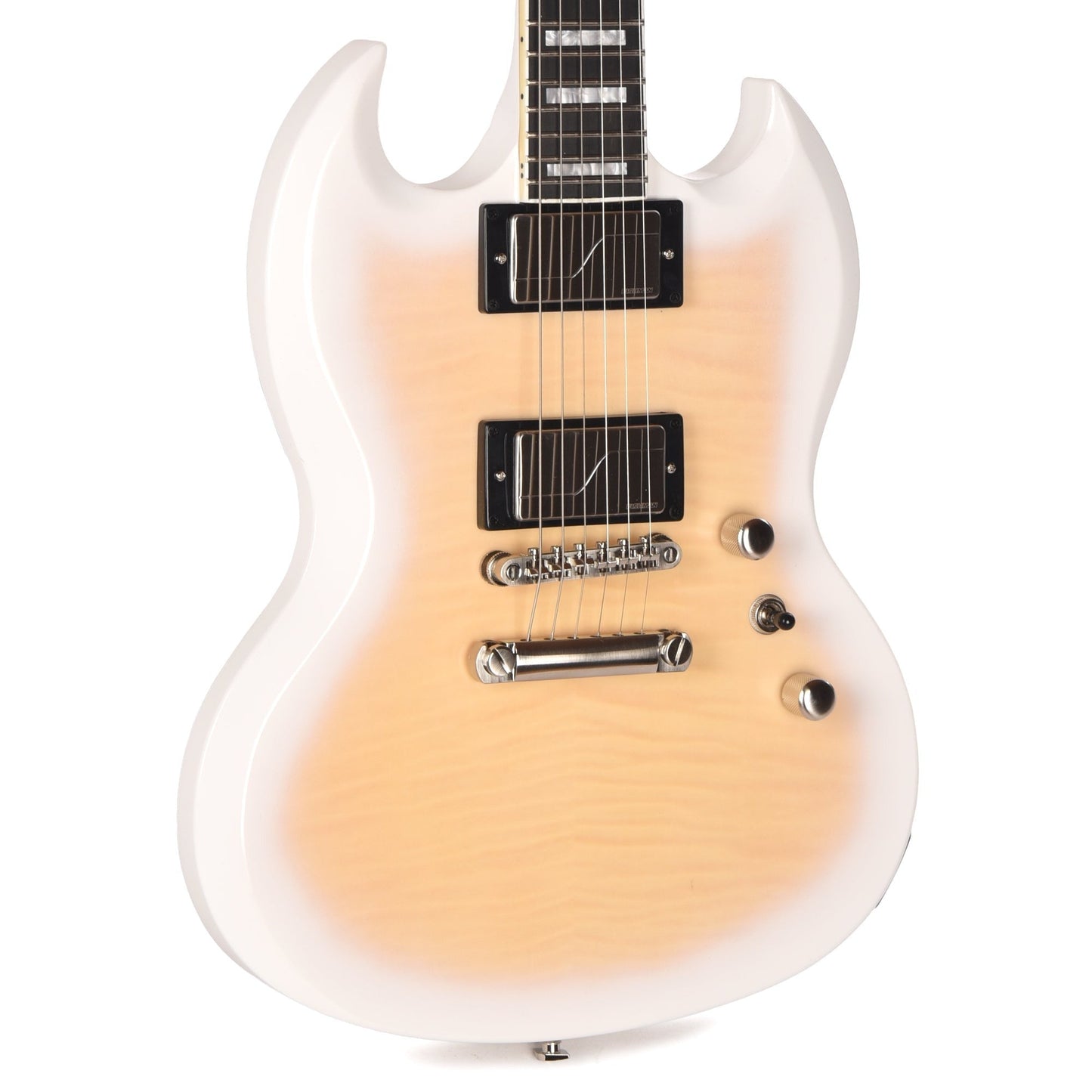 Epiphone Original SG Prophecy Aged White Tiger Burst