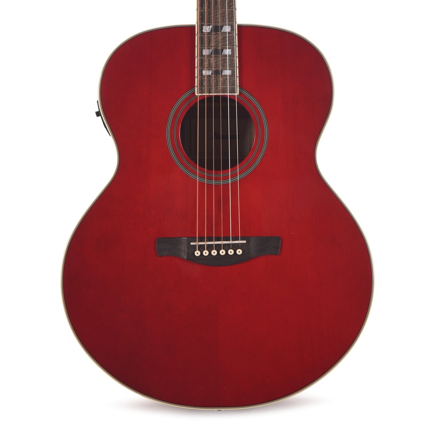Ibanez AJ70M1EWR Jumbo Acoustic-Electric Guitar Wine Red High Gloss