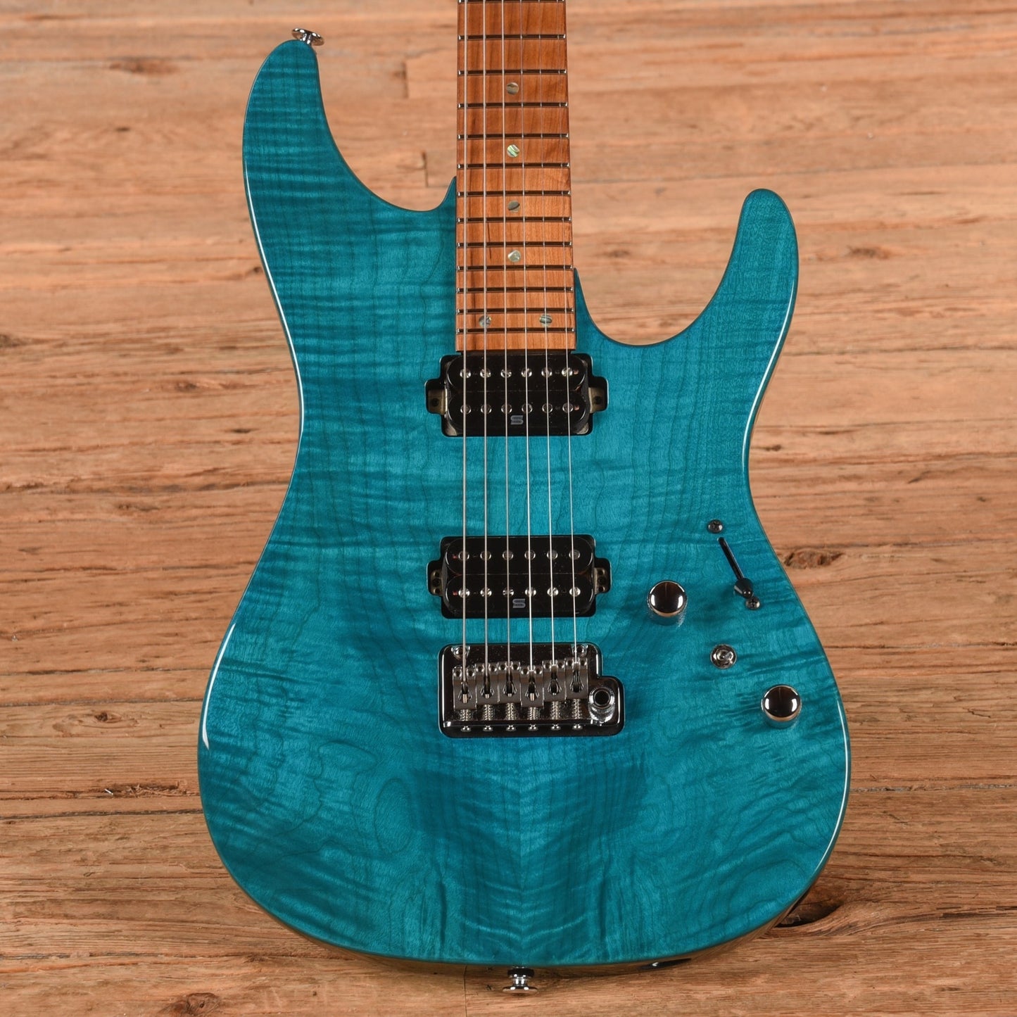 Ibanez MM1 Martin Miller Signature Transparent Aqua Blue 2023