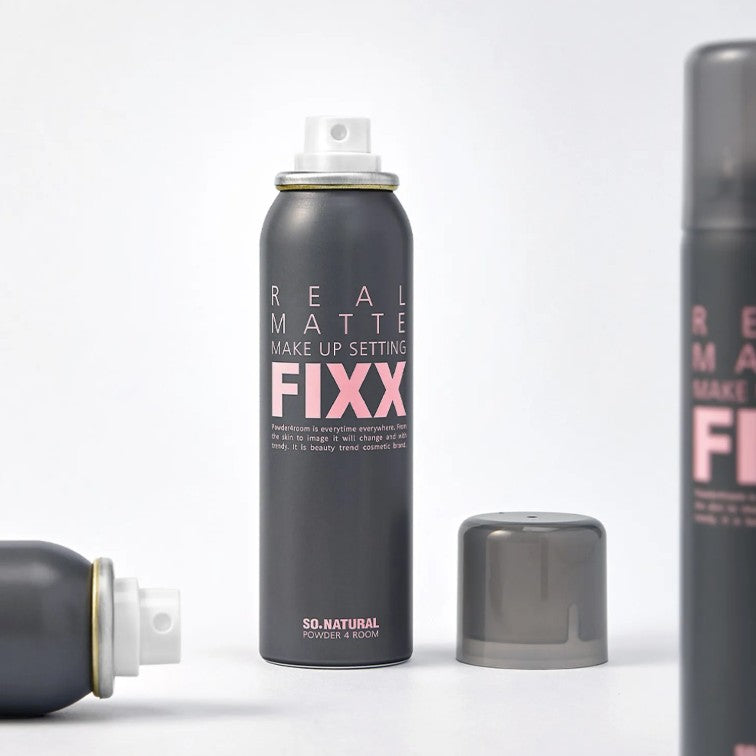 So Natural Real Matte Make Up Setting Fixx 清爽控油霧面定妝噴霧 75ml