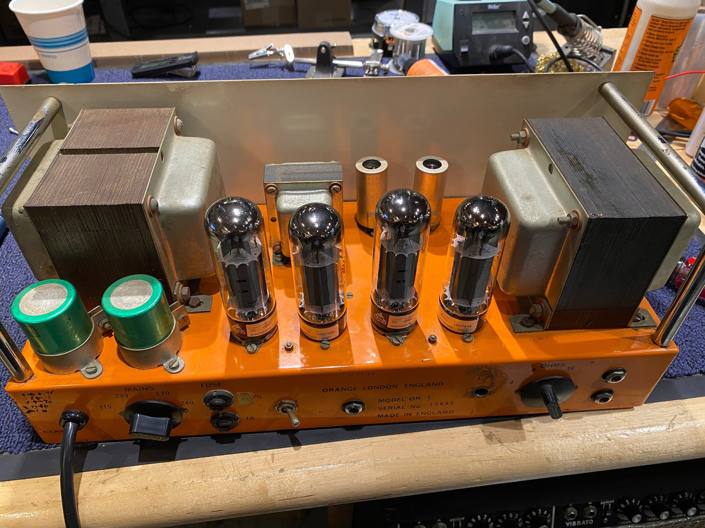 Orange OR120 120-Watt Guitar Amp Head 1973