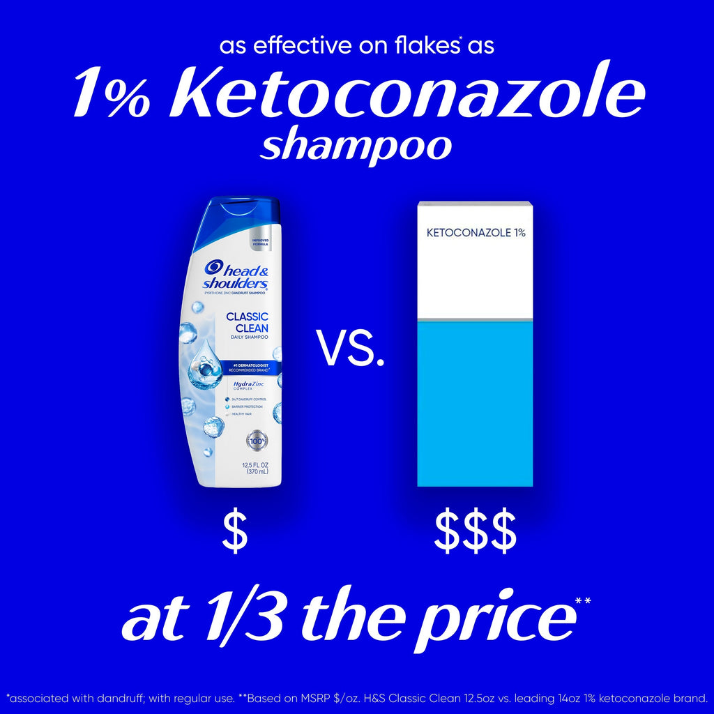 Head & Shoulders Green Apple 2 IN 1 Anti-Dandruff Shampoo & Conditioner, with Zinc Pyrithione