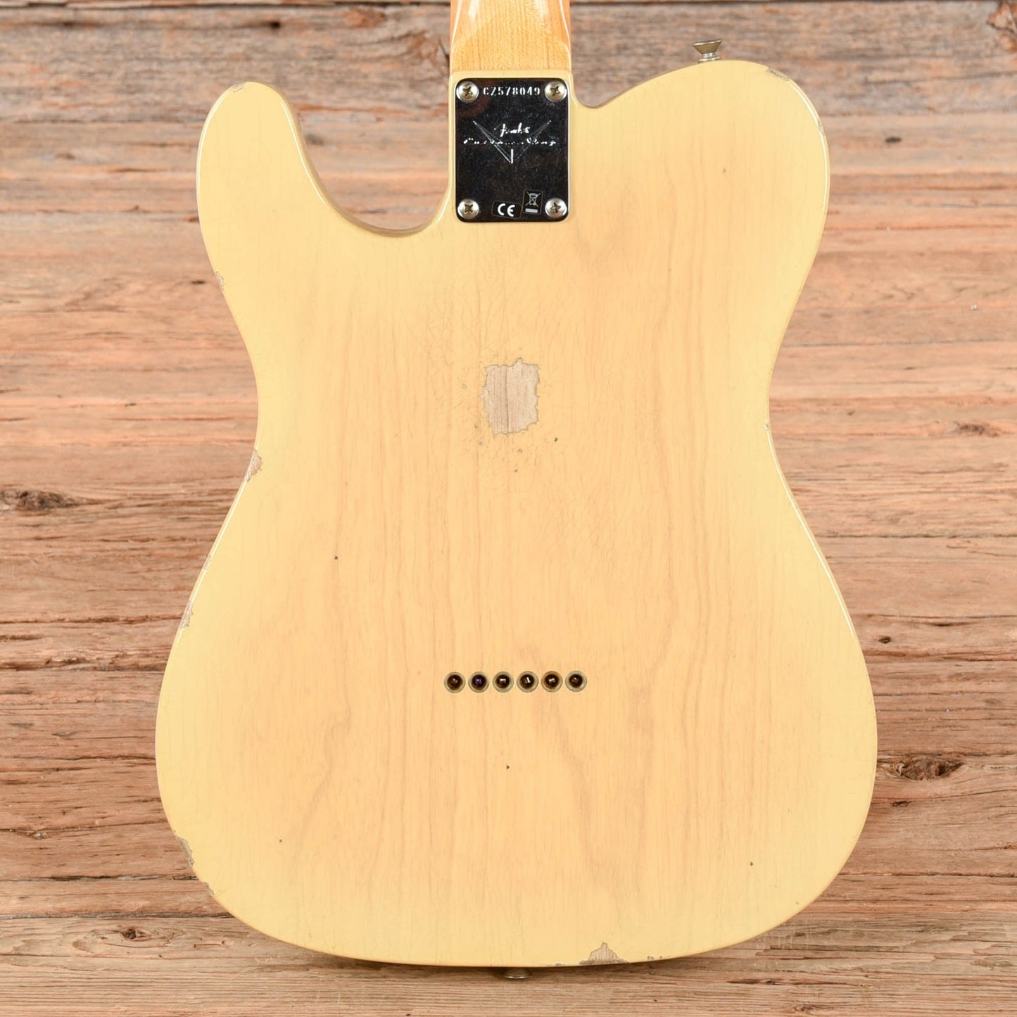 Fender Custom Shop '64 Telecaster Relic Natural Blonde 2024