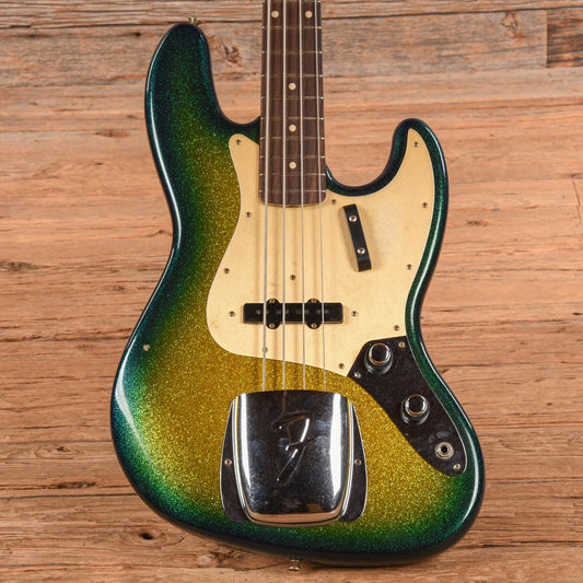 Fender Custom Shop '60 Jazz Bass Journeyman Relic Surf Burst Sparkle 2023