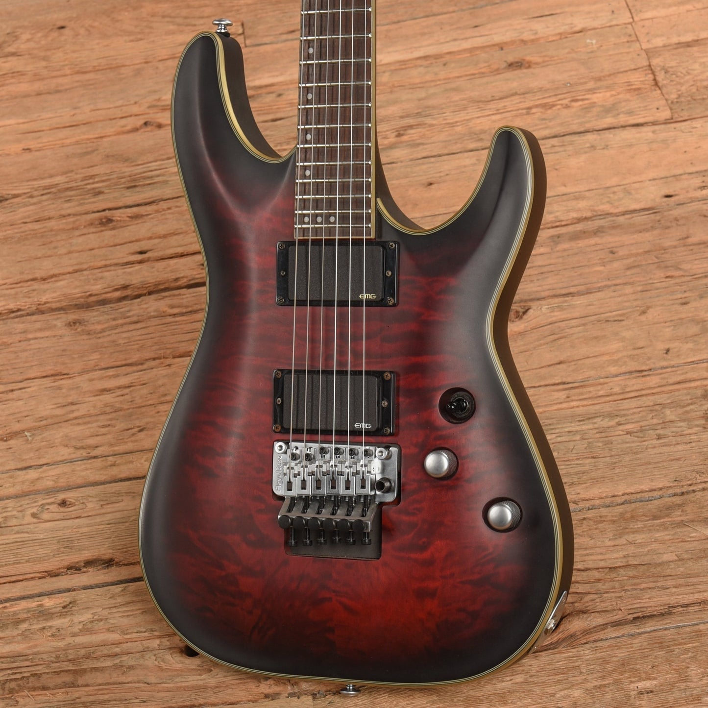 Schecter C-1 FR Platinum Red Burst 2014